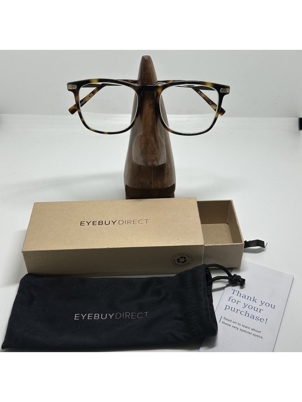 EyeBuyDirect Glory Prescription Glasses Frames in Tortoise Brown